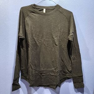 Liana Restore Black Soft Lite Long Sleeve T-Shirt Zella Size Small